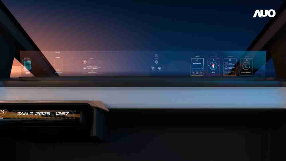 尊龙集团无界透明显示接口(Horizon Image Glass)透过车运算方案整合仪表板、、、、中控台及副驾显示器，，，，一体式全景呈现，，提供乘用者清晰的前方视野、、、、行车必要信息与娱乐功能